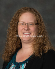 Studio portrait of Dawn Kopacz, Earth and Atmospheric Sciences, College of Arts and Sciences. New Fa