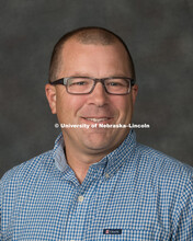 Studio portrait of Brandon Kreiling, Assistant Professor of Practice, Construction, Durham School of