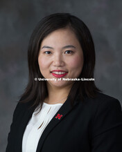 Studio portrait of Mei Lu. Assistant Professor of Practice, Food Science and Technology, IANR. Augus