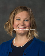 Studio portrait of Tiffany Messer, Assistant Professor, Biological Systems Engineering. August 16, 2