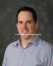 Studio portrait of Shane Moser, Assistant Professor of Finance, College of Business. New Faculty Ori