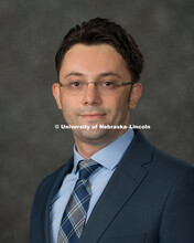 Studio portrait of Erkut Sonmez, Assistant Professor, College of Business. New Faculty Orientation. 
