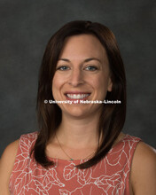 Studio portrait of Johanna Taylor, Assistant Professor, Special Education and Communication Disorder