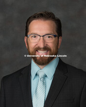 Studio portrait of Todd Thornock, Assistant Professor, Accountancy, College of Business. New Faculty