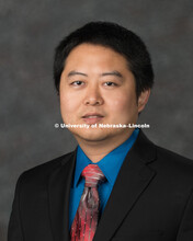 Studio portrait of Shengchao Zhuang, Assistant Professor of Finance, College of Business. New Facult