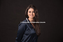 Studio portrait of Brooke Beerbohm, Graduate Student, Textiles, Merchandising and Fashion Design. Au