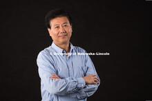 Studio portrait of Yiqi Yang, Professor, Textiles, Merchandising and Fashion Design. August 25, 2017