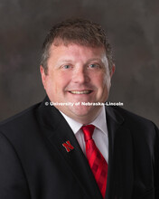 Studio portrait of Corrie Svehla, Manager, Special Events and Projects for the Office of Information