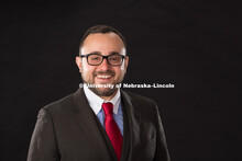 Studio portrait of Nicholas Gliserman, Post Doctoral Research Assistant, for CDRH Center for Digital