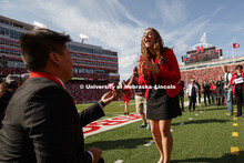 It was a memorable day for University of Nebraska-Lincoln seniors Shayne Arriola and Laura Springer,