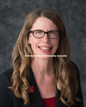 Studio portrait of Susan Burke, College of Business. October 18, 2017. 