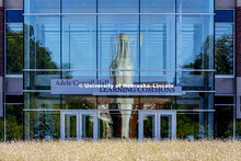 Adele Coryell Hall Learning Center in Love Library North. October 18, 2017. 