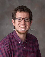 Studio portrait of Paul Breitkreutz, Senior Data Analyst for the College of Engineering. October 24,