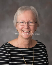 Studio portrait of Donna Hahn, Assistant Dean / Director of Operations, Graduate Studies. October 20