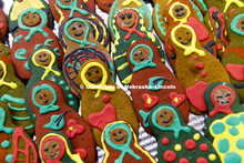 Cookies decorated by the Russian Club. The International Food Bazaar showcases cuisines from all ove