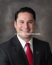 Studio portrait of Heath Mellow, Associate Vice President for University Affairs/Director of State R