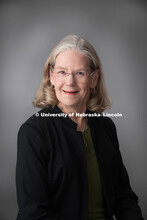 Studio portrait of Julie Thomas, Interim Associate Dean of Research for the College of Education and