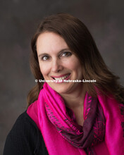 Studio portrait of Theresa Catalano, Associate Professor, Teaching, Learning, and Teacher Education,