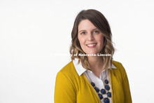 Studio portrait of Andrea Gaghagen, Advising Coordinator, College of Journalism and Mass Communicati