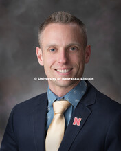 Studio portrait of Tim Turnquist, Academic Advisor for the College of Arts and Sciences. March 22, 2