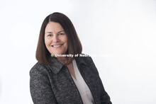 Studio portrait of Michelle Carr Hassler, Associate Professor, College of Journalism and Mass Commun