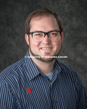 Studio portrait of Steven Cain, Instructional Design Tech Specialist for the Online and Distance Edu