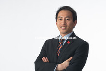 Studio portrait of Ming Wang, Assistant Professor, College of Journalism and Mass Communication. Apr