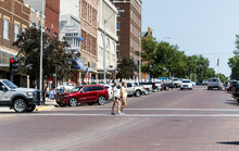 Downtown McCook, Nebraska for Rural Futures Institute. July 12, 2018. 