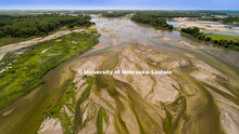Platte River south of Overton, Nebraska. July 12, 2018. 