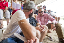 Chancellor Ronnie Green at Fillmore County Fair in Geneva, Nebraska. July 13, 2018. 