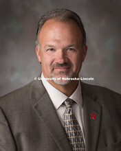 Studio portrait of Loren Giesler, Professor and Department Head of Plant Pathology, IANR. July 19, 2