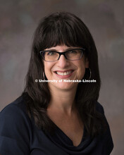 Studio portrait of Julie Kundhi, Director of Communications, Office of the Executive Vice Chancellor