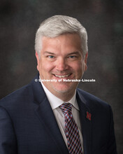 Studio portrait of Jason Kautz, Professor of Practice, Chemistry. August 9, 2018. 