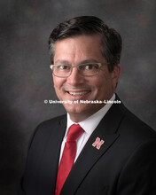 Studio portrait of Eric Malina, Associate Professor of Practice, Chemistry. August 9, 2018. 