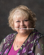 Studio portrait of Jean Padrnos, Central Administration. August 10, 2018. 
