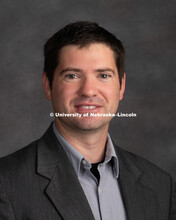 Studio portrait of Phil Barutha, Assistant Professor, Durham School of Architectural Engineering and