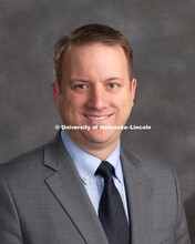 Studio portrait of Stuart Dearden, Assistant Professor of Accounting, College of Business. New Facul