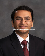 Studio portrait of Shivam Gupta, Assistant Professor of Supply Chain Management and Analytics for th
