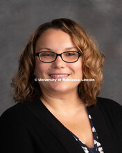 Studio portrait of Emira Ibrahimpasic, Assistant Professor of Practice for Global Studies. New Facul