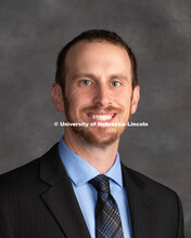 Studio portrait of Andrew Little, Assistant Professor of Landscape and Habitat Management, School of