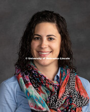Studio portrait of Alena Moon, Assistant Professor of Chemistry, College of Arts and Sciences. New F