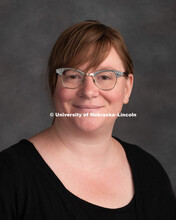 Studio portrait of Olga Pierce, Assistant Professor of Practice, Journalism. New Faculty. August 15,