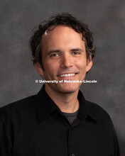 Studio portrait of Bud Shenefelt, Assistant Professor, Architecture. New Faculty. August 15, 2018. 