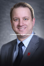 Studio portrait of Stuart Dearden, Assistant Professor, Accounting, College of Business. August 17, 