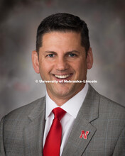 Studio portrait of Kenneth Joe Brownell, Director of Student Veterans Center, Military and Veteran S