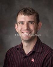 Studio portrait of Joshua Brummer, Assistant Professor of Practice, Mathematics. New Faculty. August