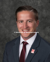 Studio portrait of Jess Fernau, Associate Director of Recruitment, College of Business. September 10
