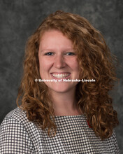 Studio portrait of Samantha Kennelly, Assistant Director Clifton Strengths Institute, College of Bus