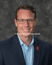 Studio portrait of Mike McDonald, Lecturer for the College of Business. September 10, 2018. 