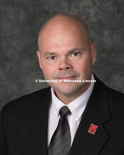 Studio portrait of Jonathan O'Brien, Professor of Management, College of Business. September 10, 201